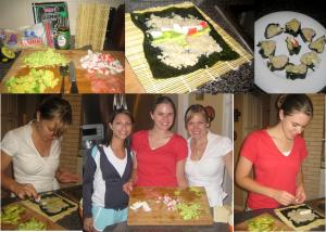 Sushi was easier to make than we thought, and it was fresh and delicious! Try Make Your Own Sushi Night!