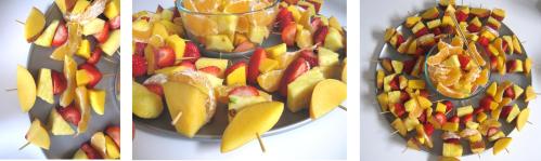fruit skewers